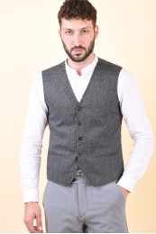 Vesta Barbati Selected Jackson Tweed Grey Melange